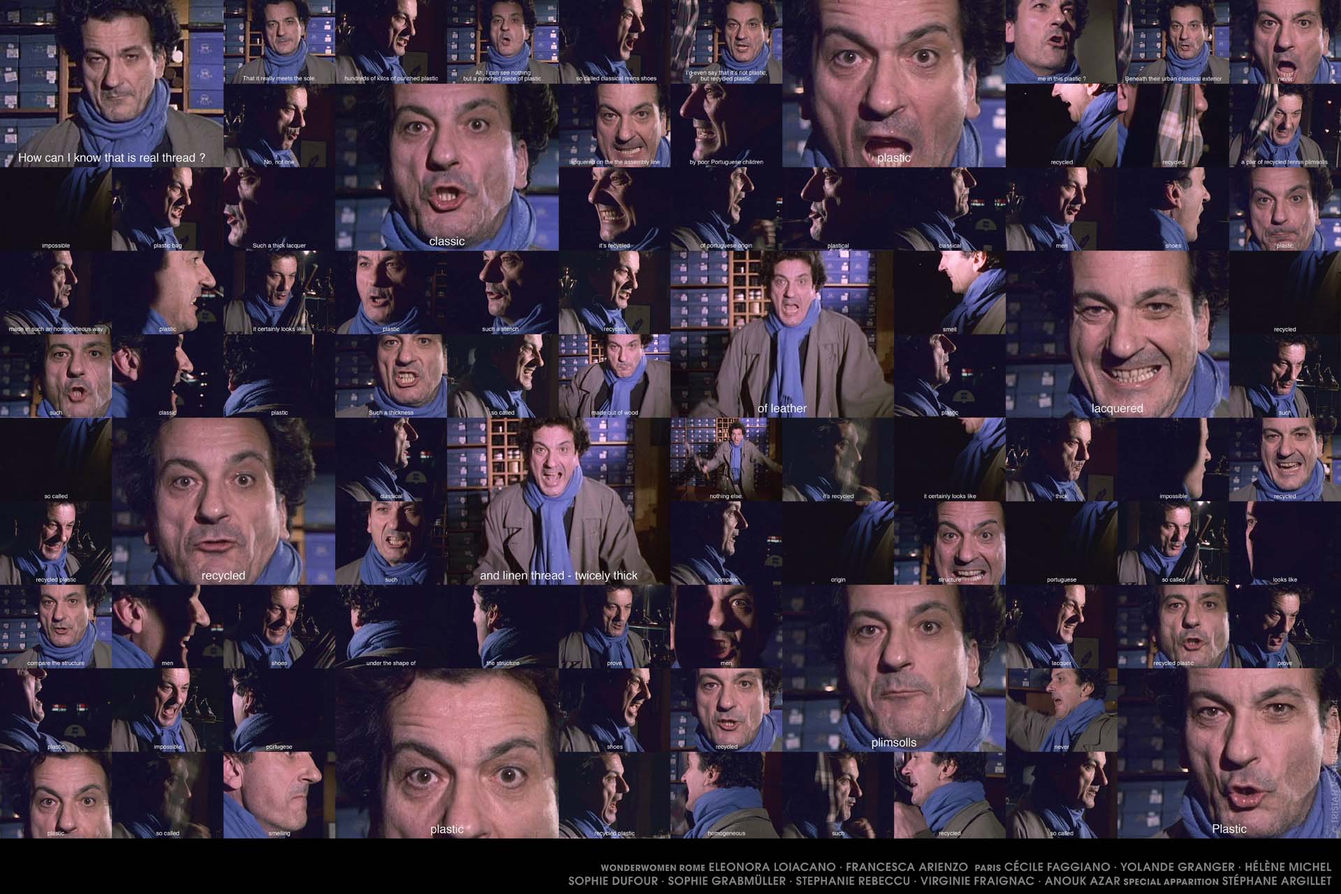 Tristan V Christann, Aux Grandes Pointures la Patrie Reconnaissante, To Large Size Shoes the Country Indebted, Bernard Marcade, Orlan, Stephanie Lupo